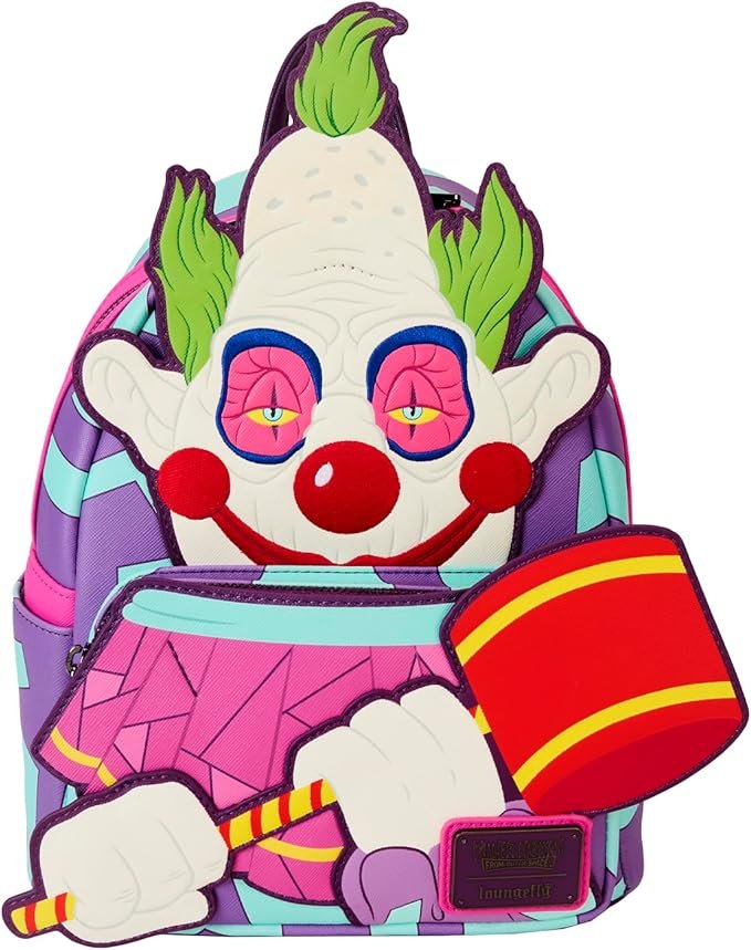 Mochila Jumbo Killer Klowns Classic Movies Mini Backpack Loungefly