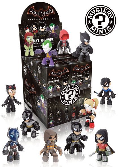 Figura Funko Mystery Mini Batman Arkham Asylum DC