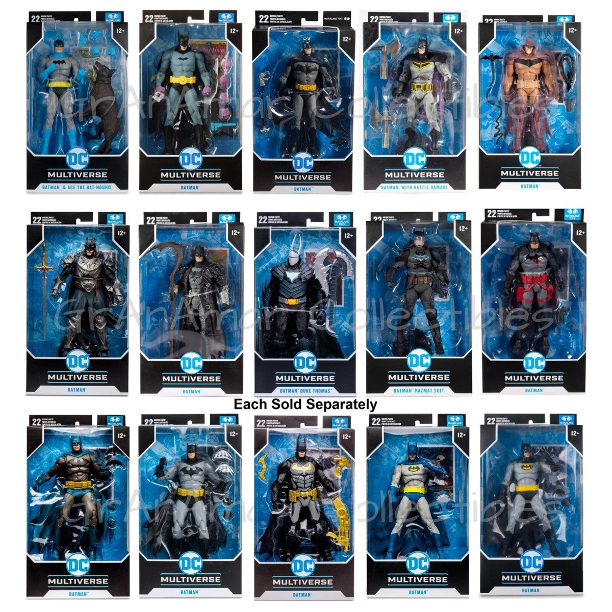 McFarlane Toys DC Multiverse BATMAN [Choose] 7" Inch Scale Action Figure