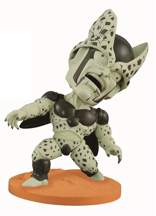 Figura Dragon Ball Z Cell Bobble Head 12cm Banpresto Sepia Tone Ver. B. Banpresto