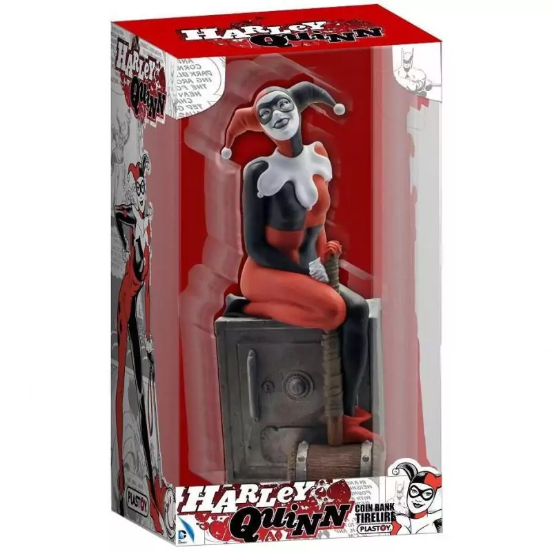 Figura Hucha Harley Quinn 27cm Plastoy DC Cómics