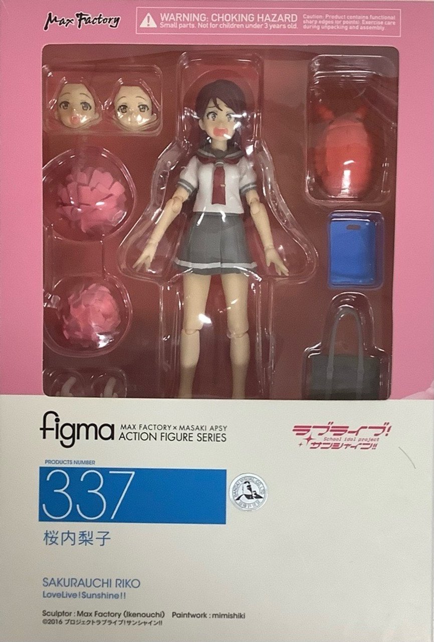 Figura Love Live! Sunshine Figma Riko Sakurauchi #337 Max Factory