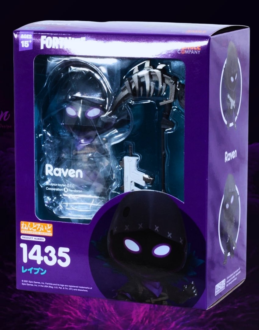 Figura Nendoroid Raven #1435 Fortnite Good Smile Company Epic Games