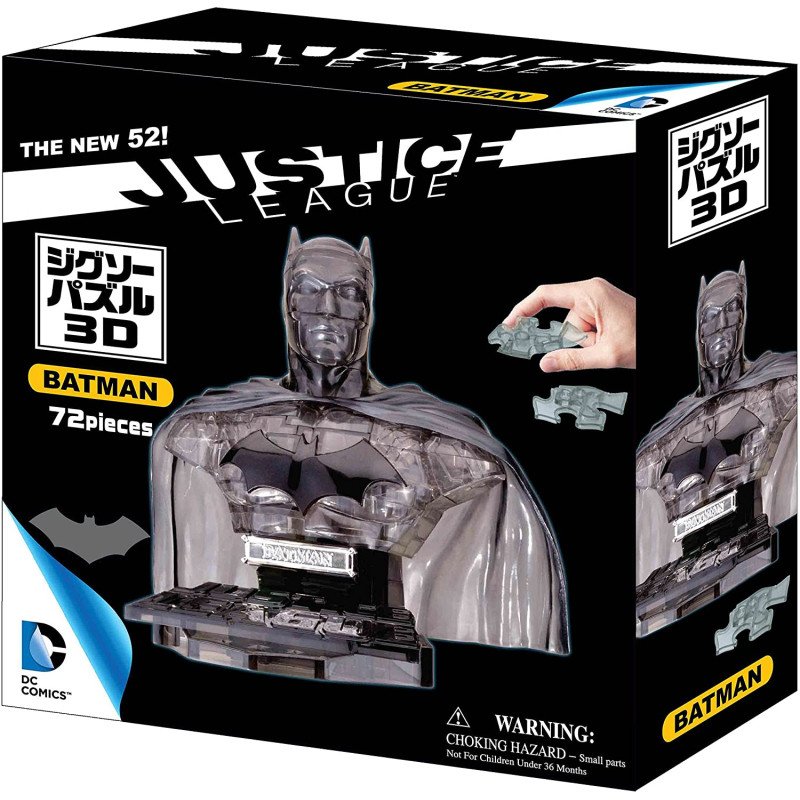 Puzzle 3D Batman Cristal DC Universe New 52 Justice League Puzzles Happy Well x DC Comics