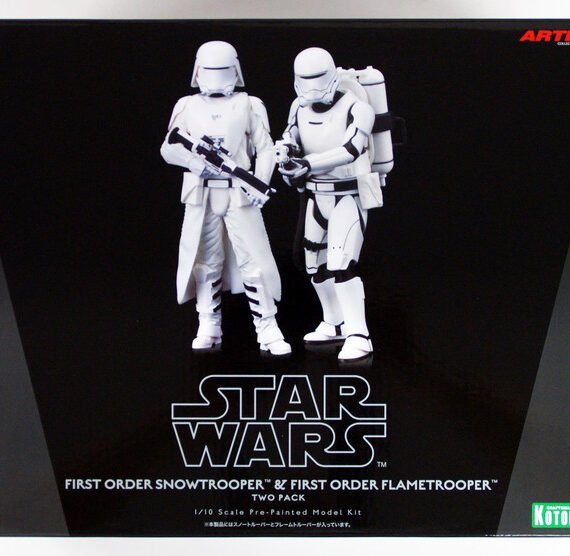 Estatua 2-Pack First Order Snowtrooper & Flametrooper Star Wars Episode VII ARTFX+ 18 cm Kotobukiya