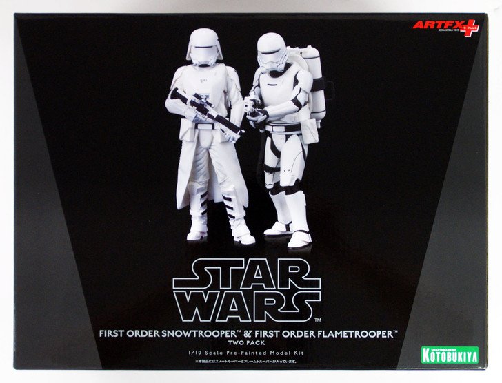 Estatua 2-Pack First Order Snowtrooper & Flametrooper Star Wars Episode VII ARTFX+ 18 cm Kotobukiya