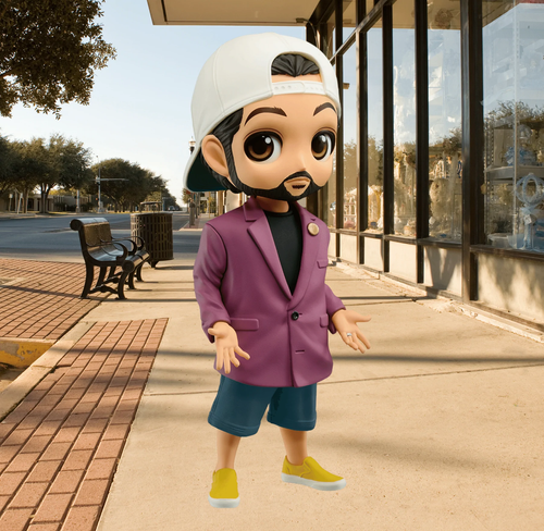 Figura Q Posket Kevin Smith Chibi Jay & Bob Banpresto