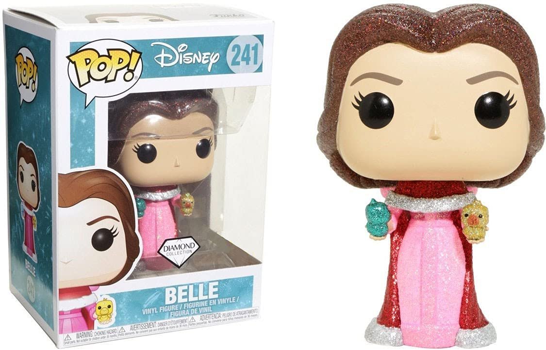 Figura Pop Disney Beauty & The Beast Belle with Birds Glitter Exclusive : Amazon.es: Juguetes y juegos
