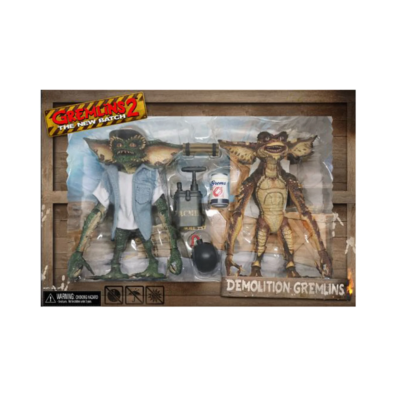 2-Pack NECA Gremlins 2 The New Batch Ultimate Demolition Classic