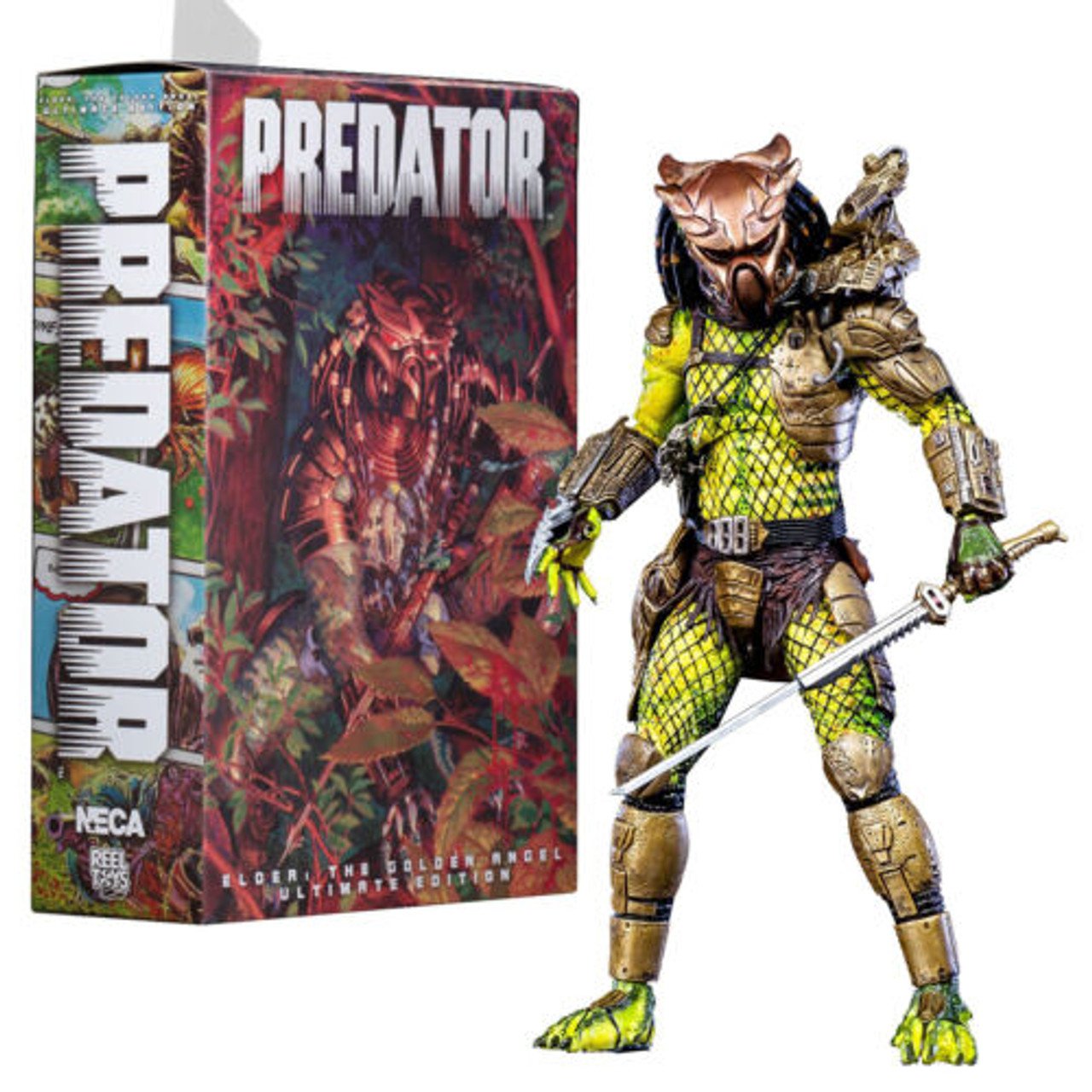 Figura Predator 2 Ultimate Elder The Golden Angel 7" NECA