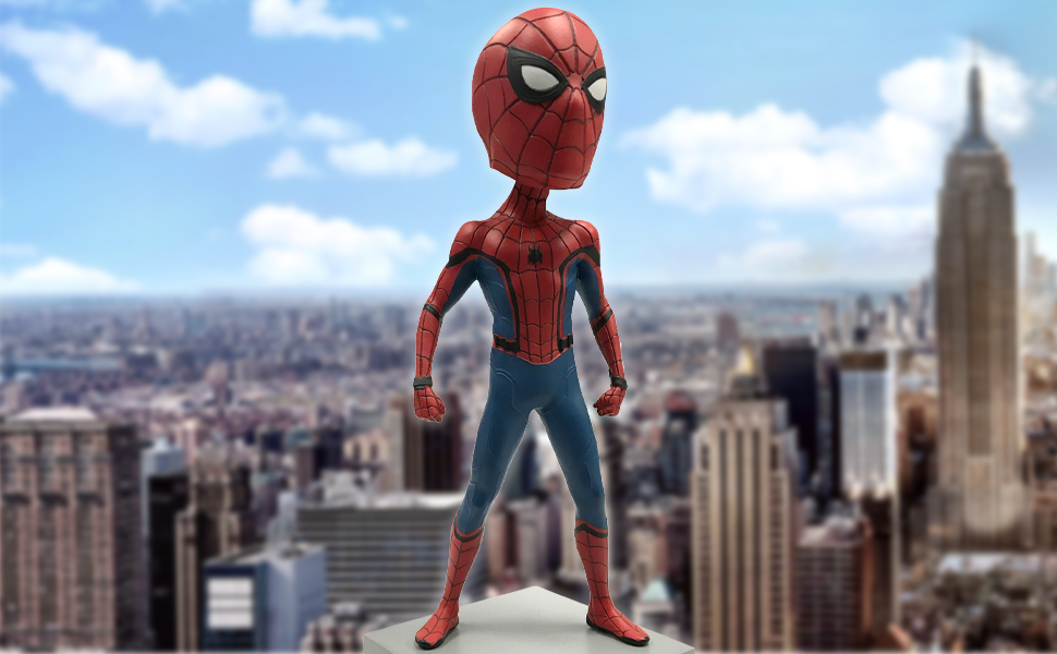 Figura Spider-Man Homecoming Head Knocker NECA
