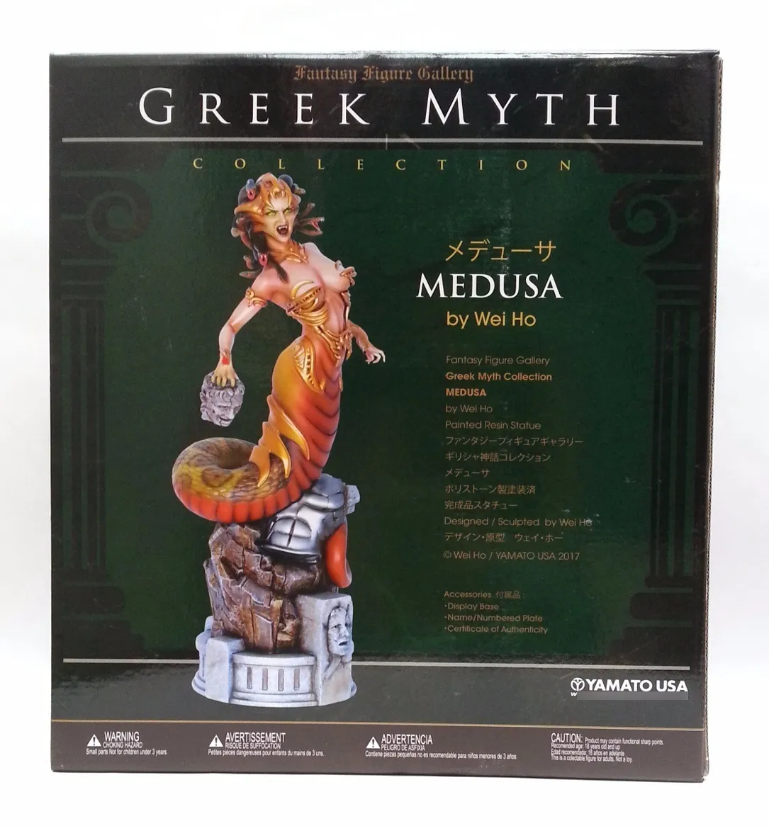 Estatua Medusa Greek Myths Fantasy Figure Gallery 1/6 – 37 cm Artist Wei Ho x Yamato