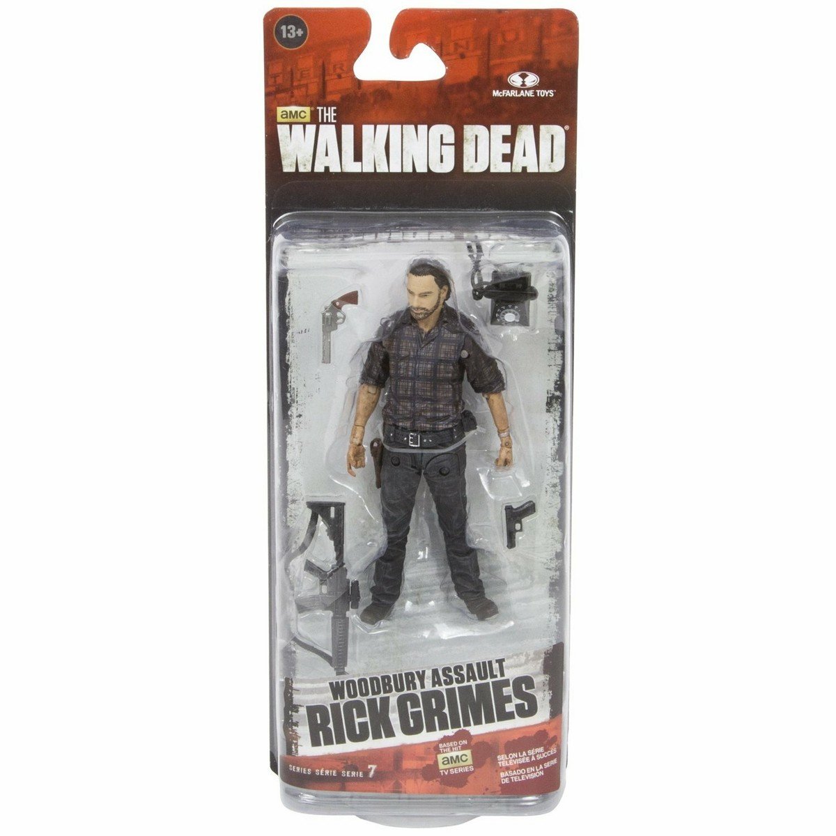 Figura The Walking Dead TV Version 2015 Action Figure Woodbury Assault Rick 15 cm McFarlane Toys