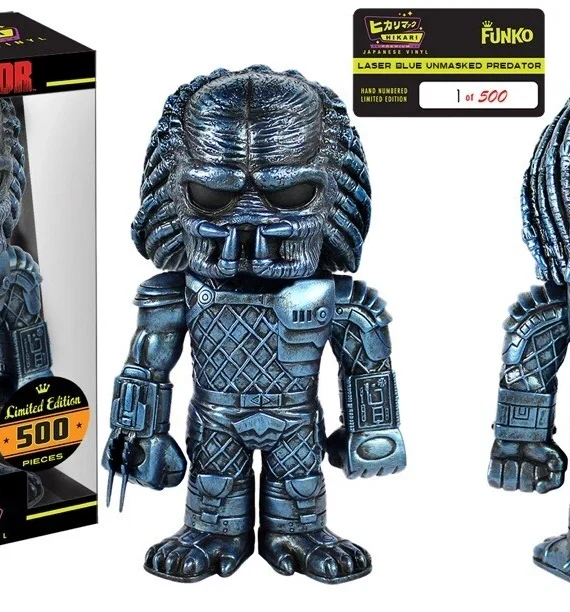 Figura Funko Predator Laser Blue Unmasked Hikari Sofubi