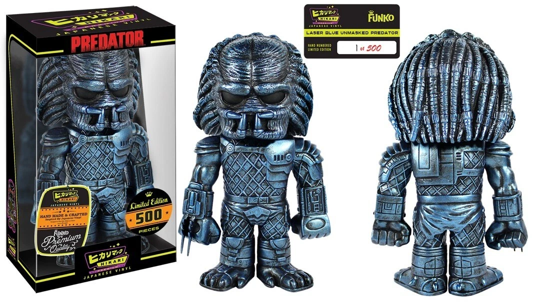 Figura Funko Predator Laser Blue Unmasked Hikari Sofubi