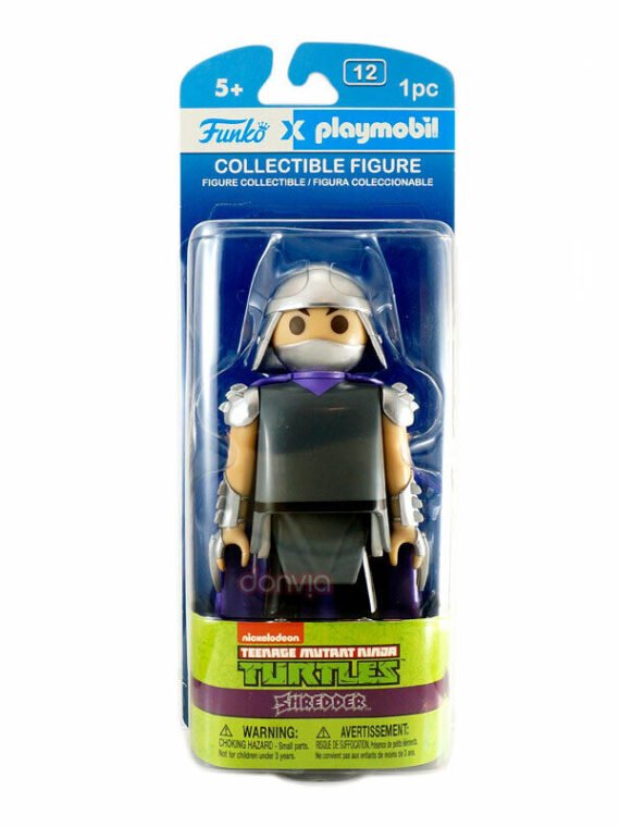 Figura Funko Shredder x Playmobil Teenage Mutant Turtles