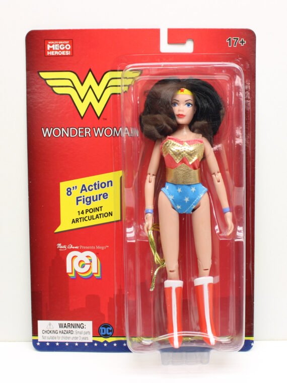 Figura Mego Retro Action Figure 8" DC Comics Wonder Woman