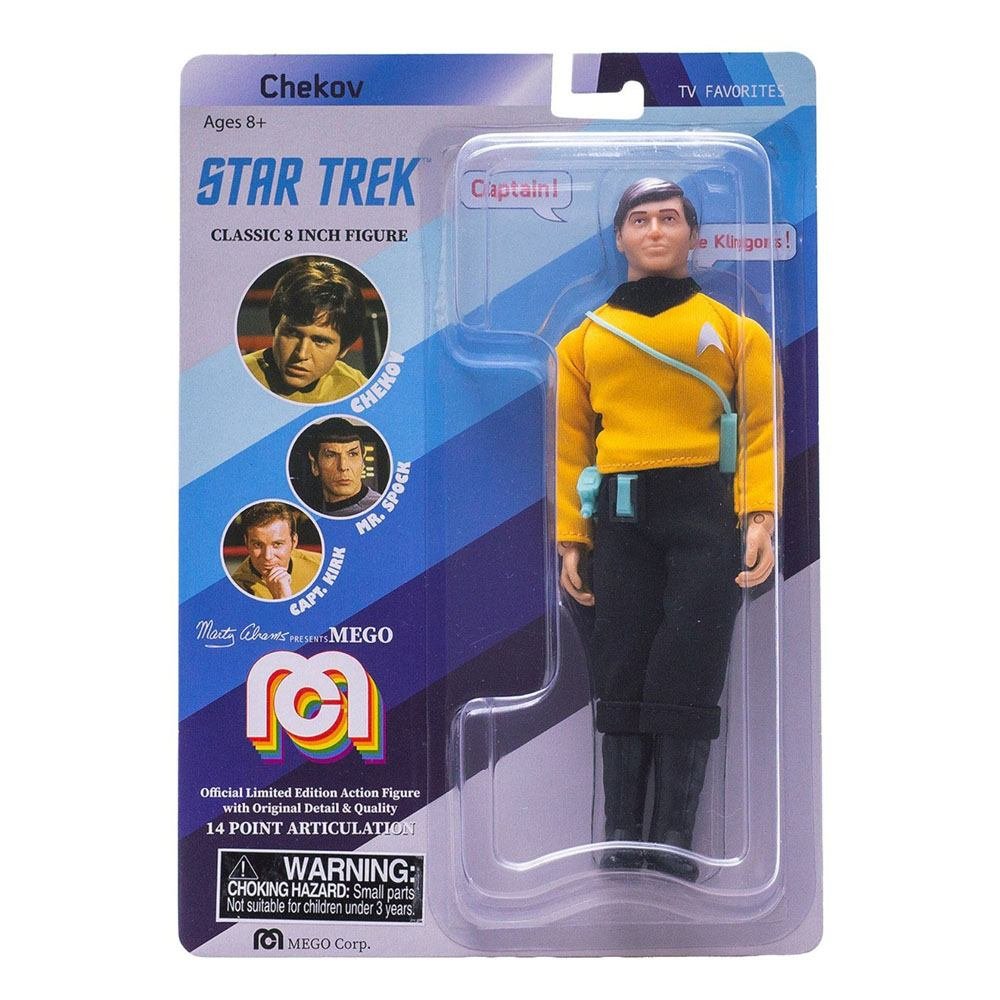 Figura Star Trek Action Figure Chekov 20 cm Retro Mego