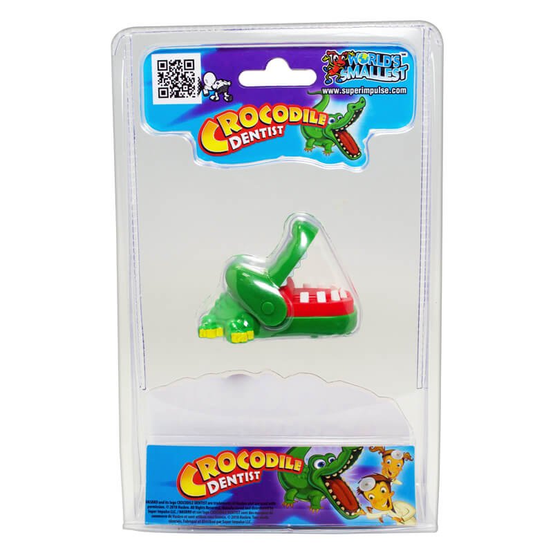 Figura Crocodile Dentist World´s Smallest Toys 1.25"