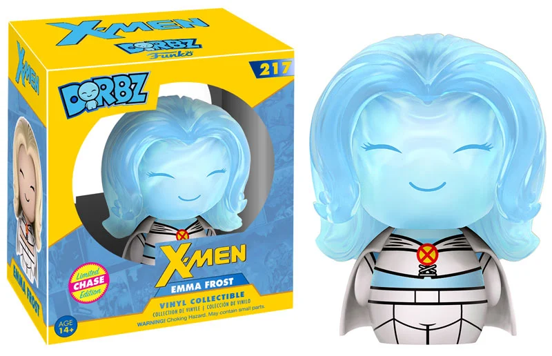 Figura Funko DORBZ Emma Frost X-Men Marvel Diamond White Queen CHASE Exclusive #217