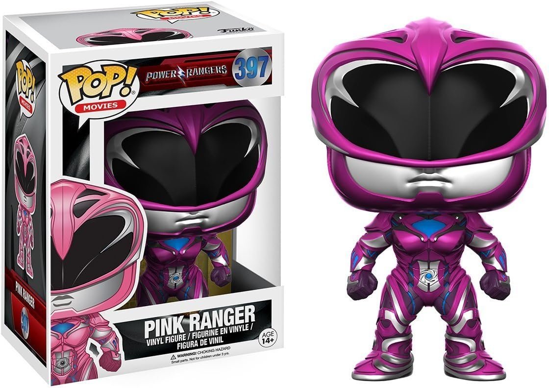 Figura Funko POP! Movies Power Rangers - Pink Ranger Vaulted #397