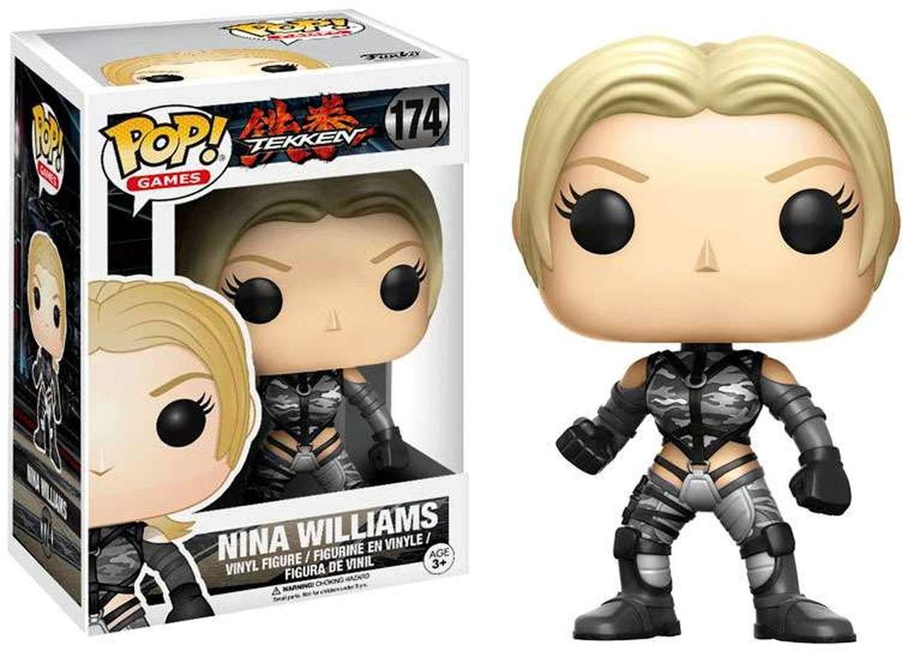 Figura Funko POP! Games Nina Williams Tekken Limited Retired #174