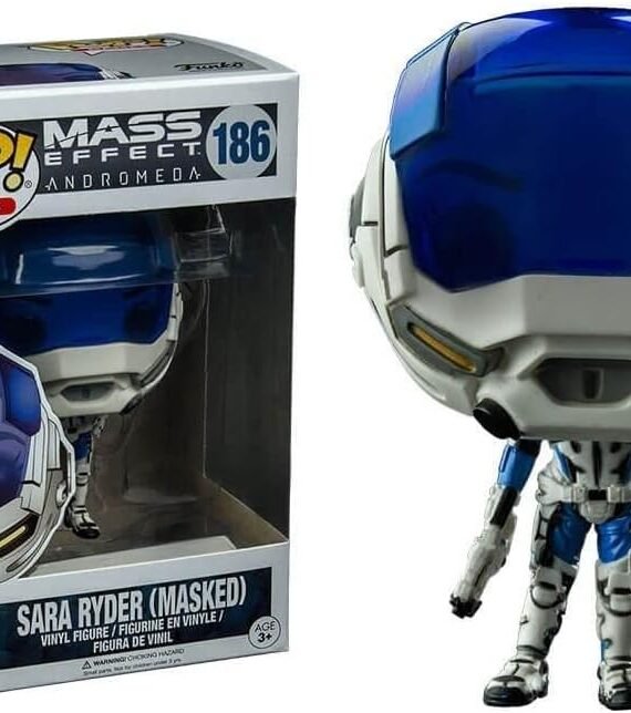 Figura Funko POP! Games Mass Effect Andromeda - Sara Ryder Masked Limited Retired #186