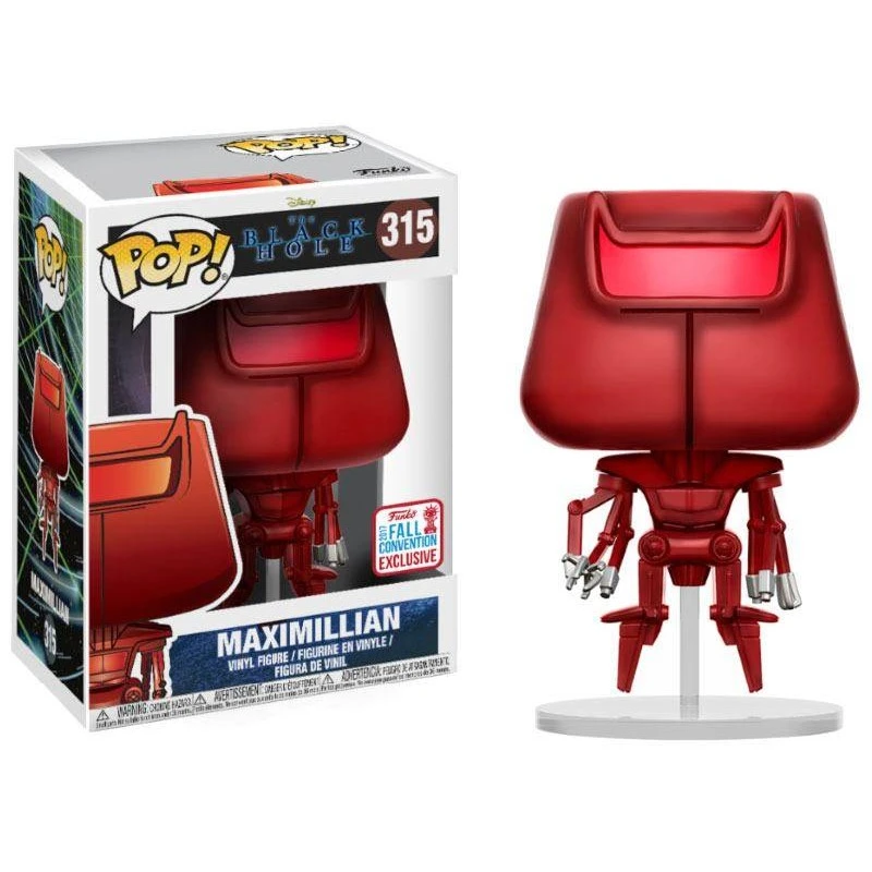 The Black Hole POP! Movies Vinyl Figure Maximillian 2017 Fall Convention Exclusive The Black Hole #315