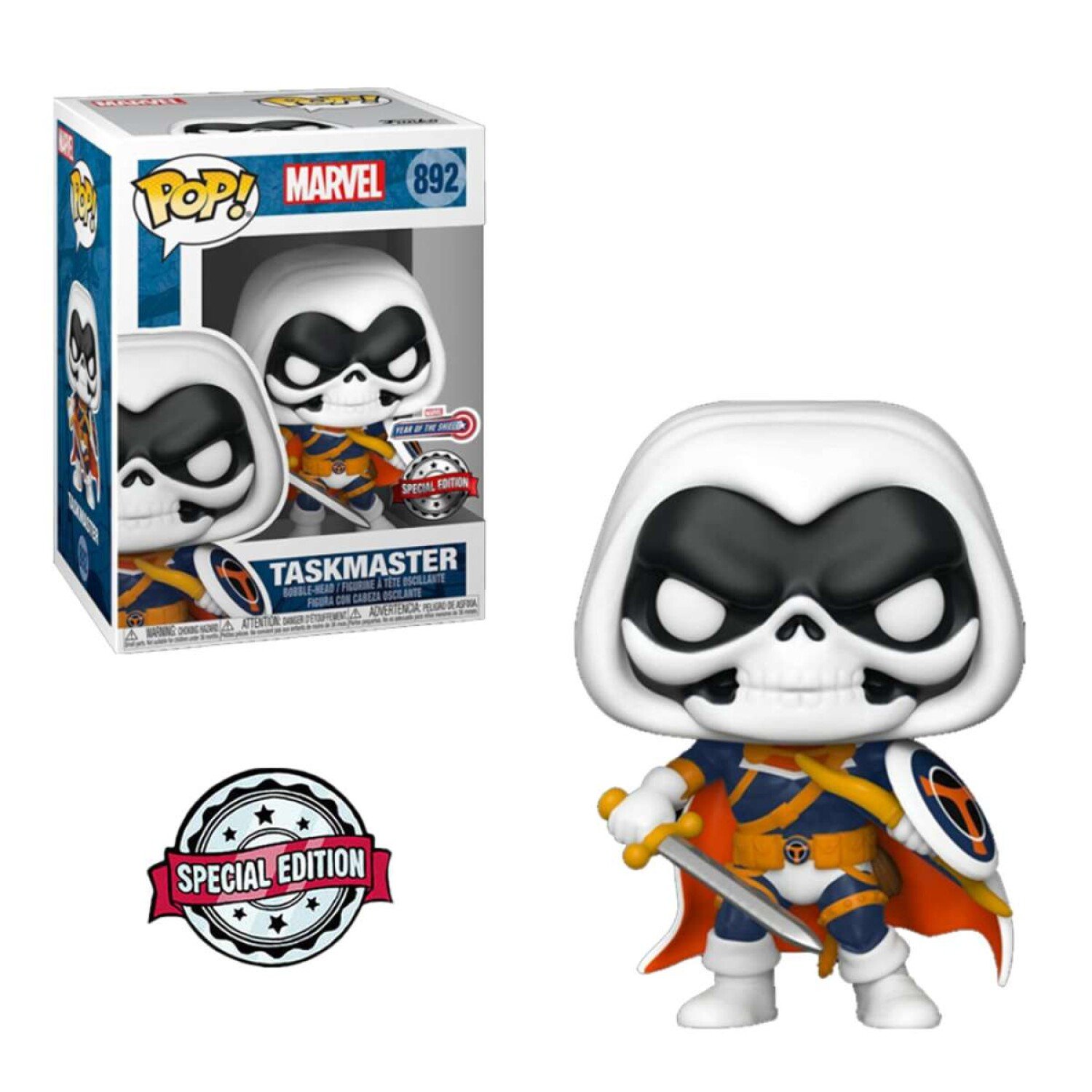 Figura Funko POP! Taskmaster Year of the Shield YOTS Exclusive Marvel #892