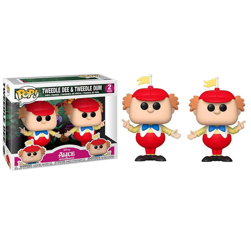 Figura Funko POP! 2-Pack Tweedle Dee & Tweedle Dum Disney: Alice 70th Anniversary