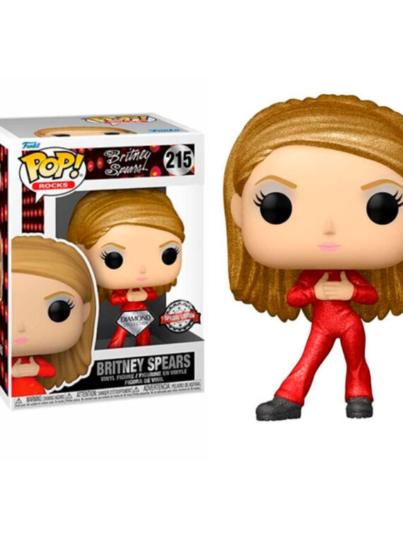 Figura Funko POP! Rocks Britney Spears Diamond Special Edition Oops I Did It Again Exclusive #215