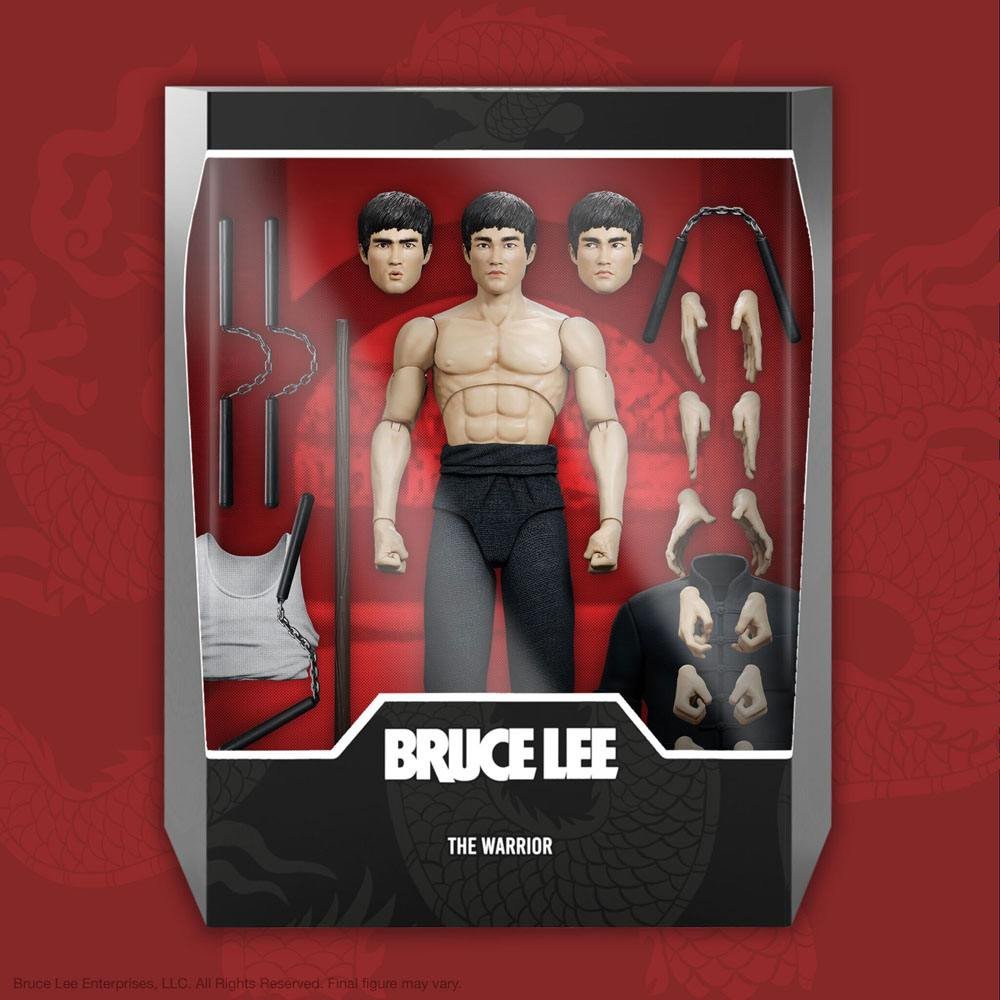 Figura Bruce Lee Ultimates Action Figure Bruce The Warrior 18 cm Super7