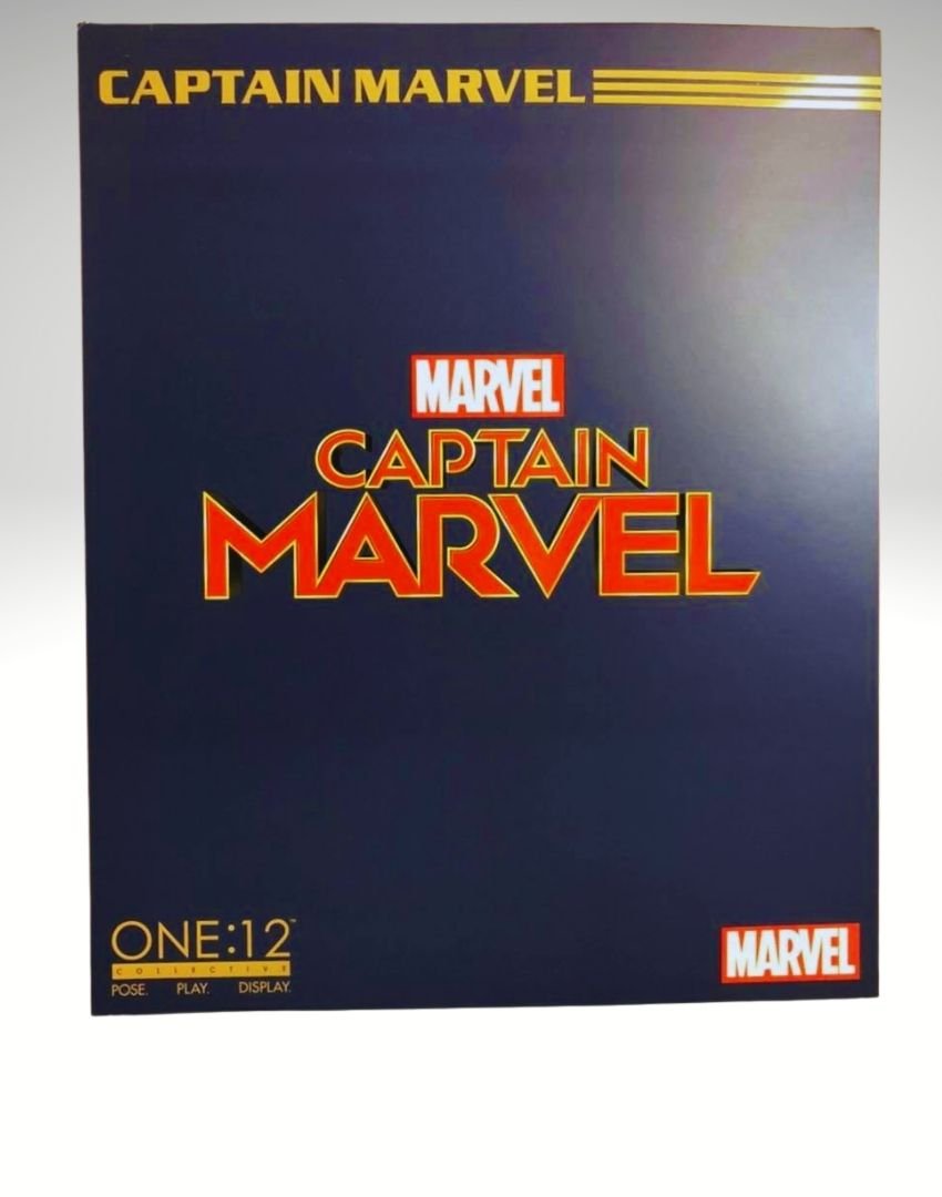 Figura Captain Marvel Action Figure 1/12 Captain Marvel 16 cm One:12 Premium Mezco Toys