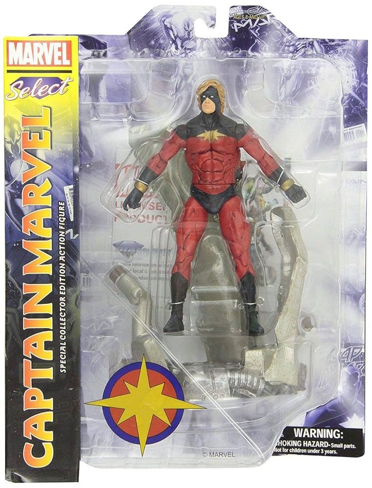 Figura Marvel Select Action Figures 18 cm Captain Marvel Diamond Select Toys