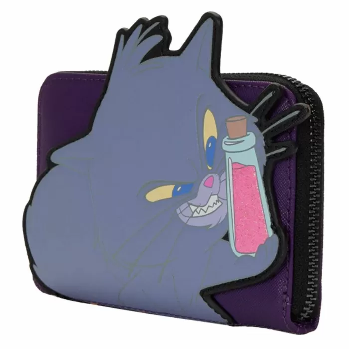 Cartera Zip Wallet Yzma Kitty Villains Disney x Loungefly