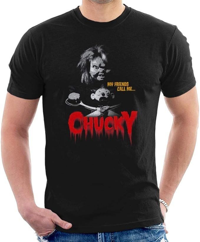 Camiseta Licencia Oficial Chucky Chucky My Friends Call Me Chucky Men's T-Shirt