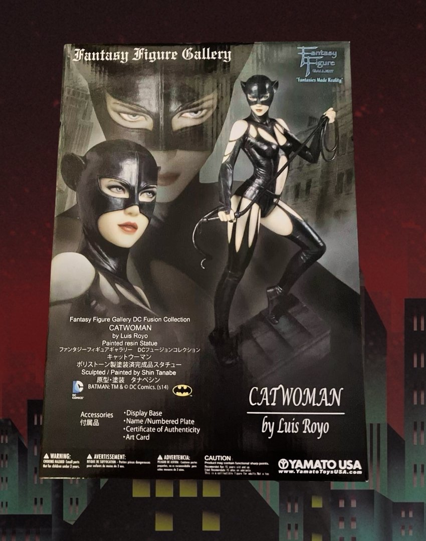 Estatua Catwoman 1/6 Fantasy Figure Gallery DC Comics x Luis Royo Sideshow Exclusive