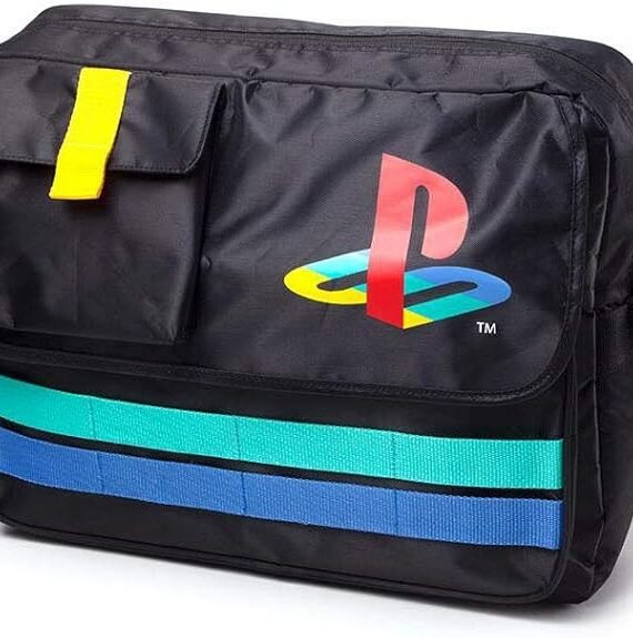 Mochila Bandolera Sony PlayStation Messenger Bag Retro Logo DIFUZED