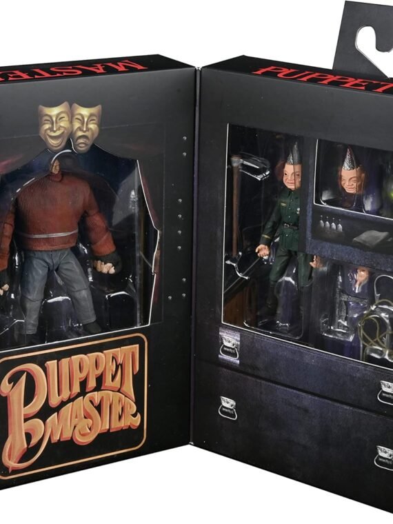 Figura coleccionable NECA Ultimate Pack 2 Puppet Master Pinhead & Tunneler Classic Horror