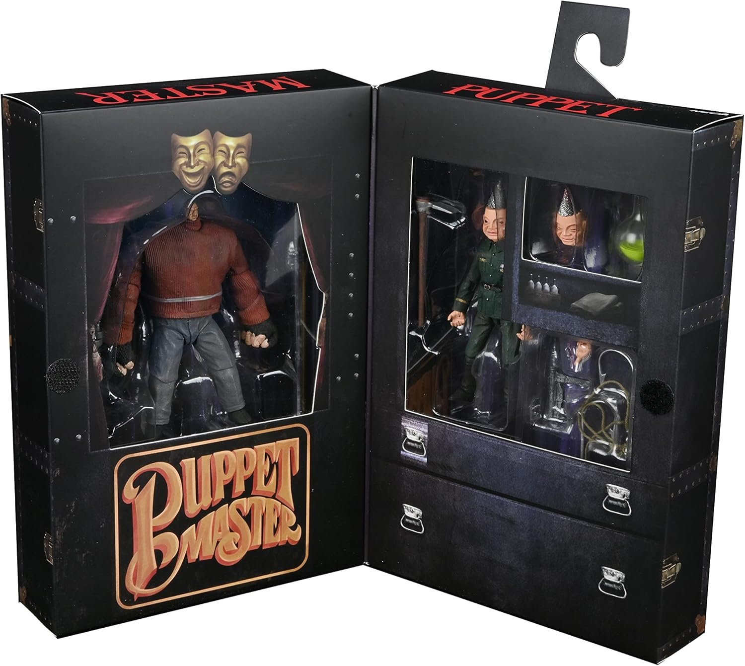 Figura coleccionable NECA Ultimate Pack 2 Puppet Master Pinhead & Tunneler Classic Horror