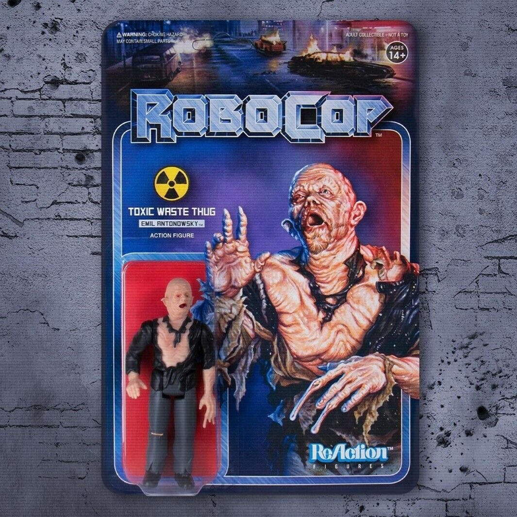 Figura Emil Antonowsky ReAction Kenner Style RoboCop (1987)