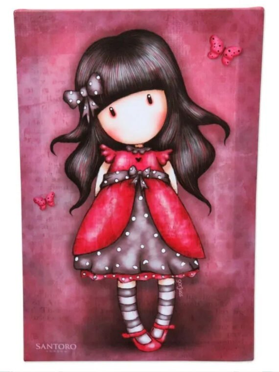 Cuadro Gorjuss Ladybird Rose Santoro London 30cm
