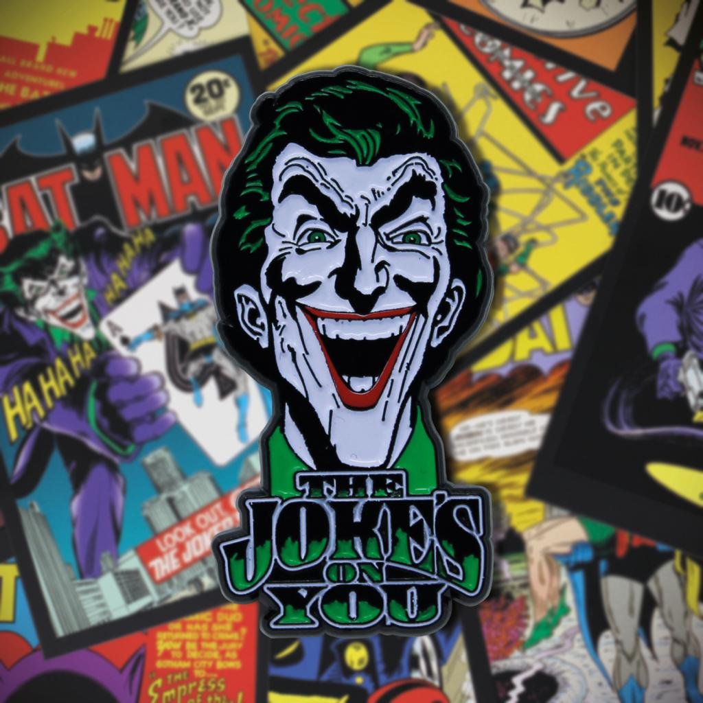 Pin Badge The Joker Limited Edition DC Comics x Fanattik