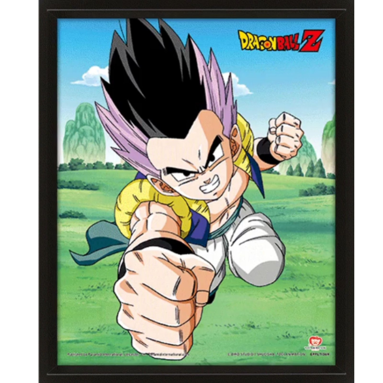 Cuadro 3D Lenticular Turning Tide Battle Dragon Ball Toei Animation x Pyramid International