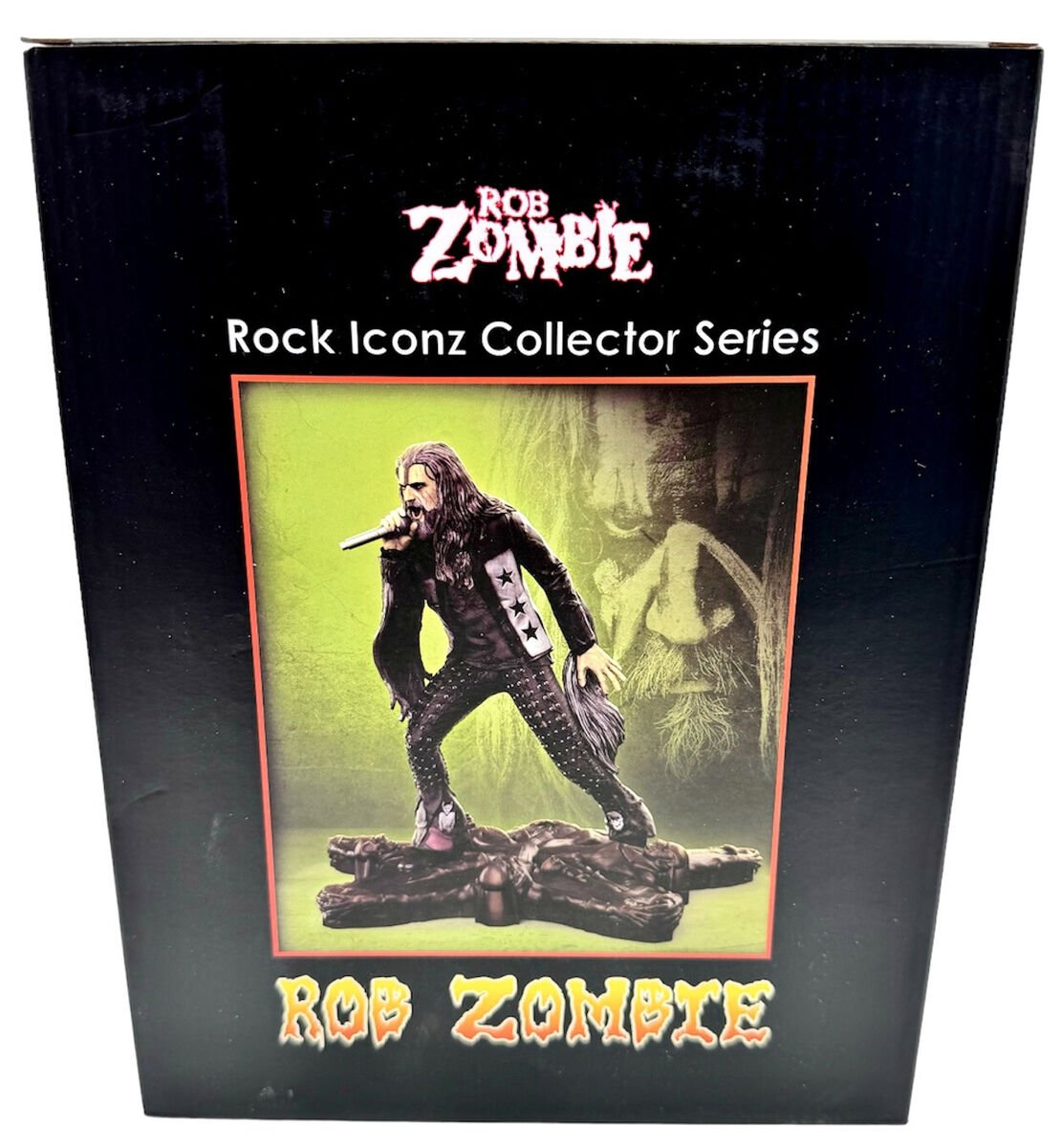 Estatua Rob Zombie Edición Limitada Rock Iconz por Knucklebonz 20cm
