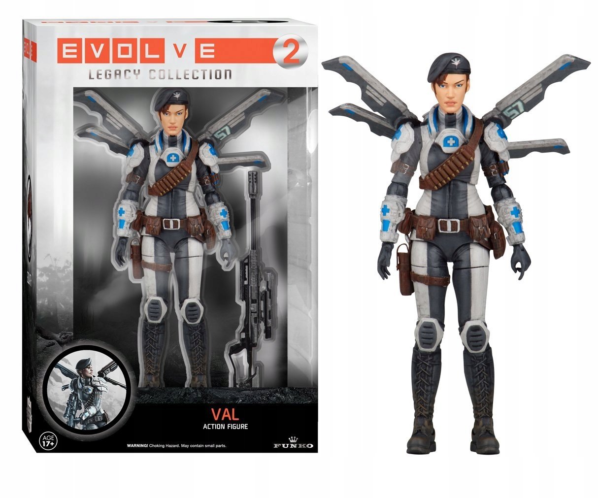 Figura Funko Action Evolve Val Legacy Collection Games 15 cm