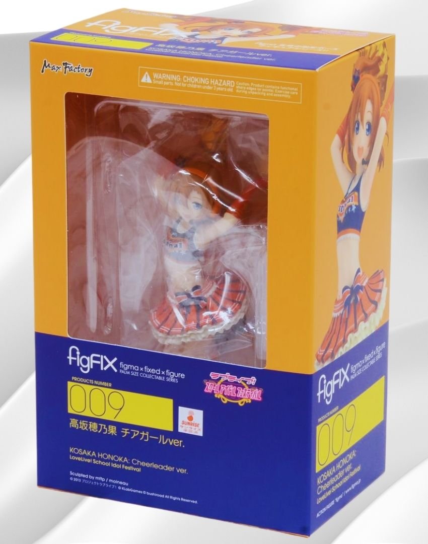Estatua FigFix Love Live! School Idol Festival figFIX Statue Honoka Kosaka Cheerleader Ver. 10 cm Max Factory