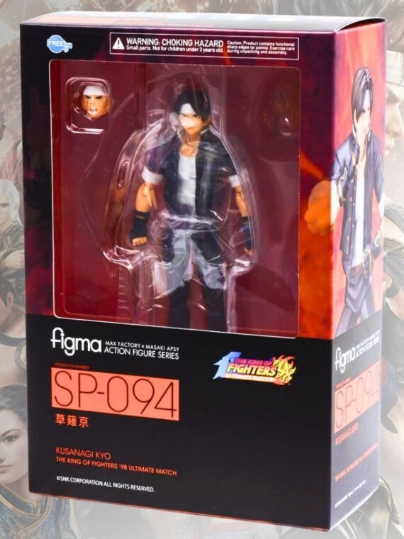 Figura Kyo Kusanagi Figma Action Figure # SP-094 King of Fighters '98 Ultimate Match FREEing