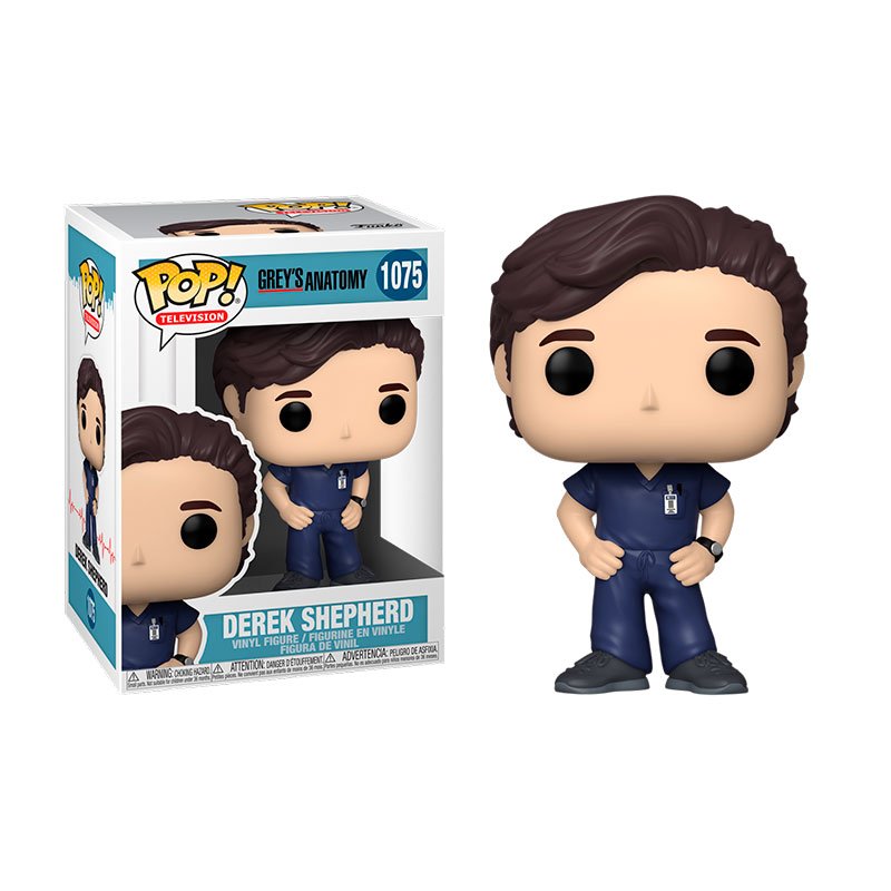Figura Funko POP! Television Grey’s Anatomy – Derek Shepherd #1075