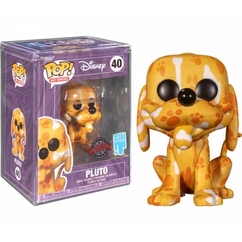 Figura Funko POP! Disney Pluto Exclusive Art Series with Protective Hard Case #40